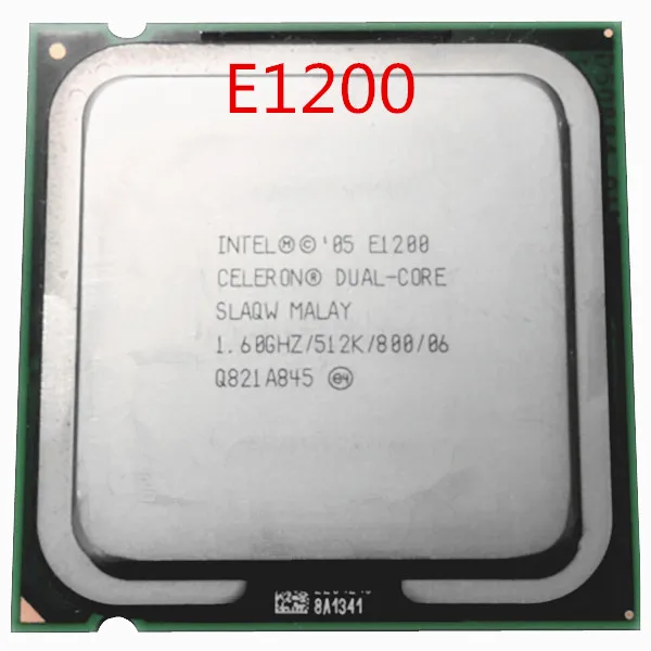 Двухъядерный процессор intel E1200 1 6 ГГц LGA 1200 775 пин | Компьютеры и офис