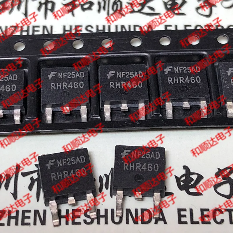 10 шт./лот RHR460 RHRD460 новый запас TO-252 600V 4A | Электронные компоненты и принадлежности
