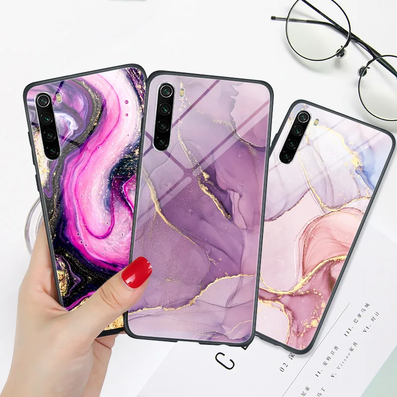 Мраморный силиконовый чехол для телефона Xiaomi Redmi Note 9S 9 PRO 8T 8 7 5 Plus 9A 8A 7A 5A 9C Mi 10 Lite POCO