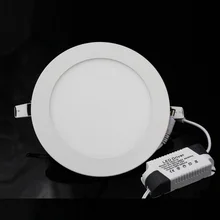 Монохромная ультра-тонкая круглая панель света светодиодный круглый плоский свет ультра-тонкая противотуманная потолочная осветительная Светодиодная панель света