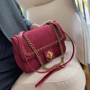 

Big Bag Rhombus Chain Bag Women's Large Capacity Shoulder Messenger Bag 2020 New Style Fashion Super Fire Bag