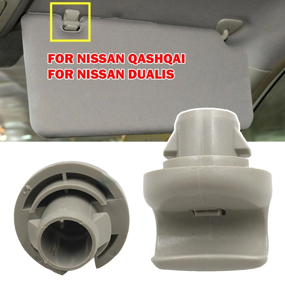 1pc visera de sol apoyo Clip parasol gancho soporte para Nissan Qashqai