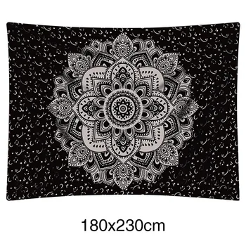 

Mandala Background Home Decoration Floral Dormitory Digit Printed Hotel Office Craft Hanging Tapestry Wall Mounted Photo Show