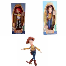 43 см История игрушек 4 электрические говорящие игрушки Вуди Джесси фигурки модели плюшевые куклы Детский Рождественский подарок