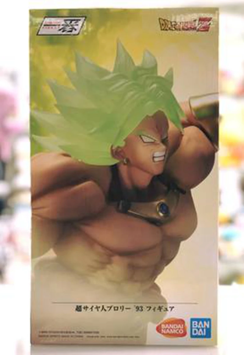 

WSTXBD Original Banpresto Dragon Ball SSJ Full Power Broly Overseas Action Figure Model Toys Figurals Dolls Brinquedos