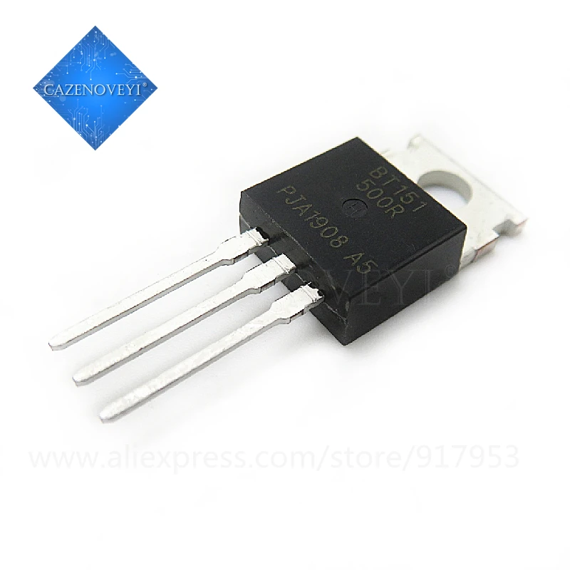 10pcs/lot BT151-500R BT151-500 BT151 TO-220 new original In Stock | Электронные компоненты и принадлежности