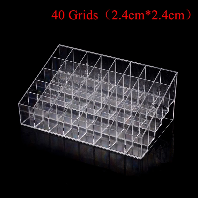 40/36/24 Grids Plastic Box Multifunctional Lipstick Stand Case Home Bedroom Cosmetic Makeup Tools Organizer Holder | Красота и