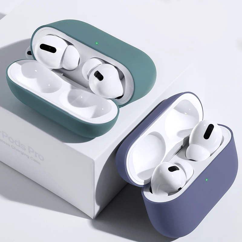 Для AirPods Airpod Pro чехол силиконовый чехол для Air Pod Pro Funda Coque чехол для Apple Airpods Pro Поддержка беспроводной зарядки