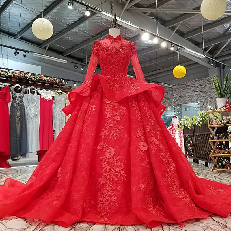 brides evening dress