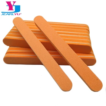

50Pcs/Lot Washable Buffing 100/180 Nail File Sponge Double Side Nail files buffer Trimmer lime Nail Art Tools Manicure Nail Care