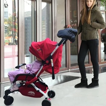 

Winter Baby Stroller Gloves Pram Hand Cover Waterproof Fleece Pushchair Warm Hand Cover Mittens Baby Stroller Accessories
