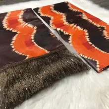 Цена по прейскуранту завода красочные жаккардовые парчи ткань Высокое качество Африканский галстук крашение Базен riche getzenr для вечерние 5+ 2 ярдов/партия