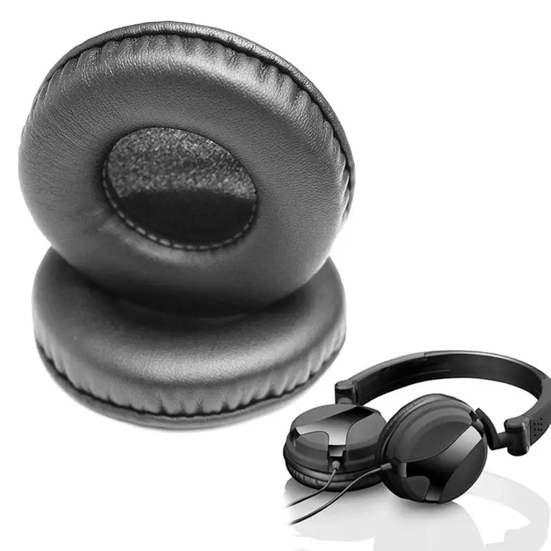 

1Pair Replacement Ear Cushion Cover Leather Earpads for AKG K518 K518DJ K518LE K81 NC6 Headphones
