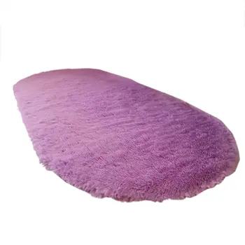 

Cute Oval Carpet Floor Mats Home Living Room Bedroom Carpet Bedside Carpet Bed Front Blanket