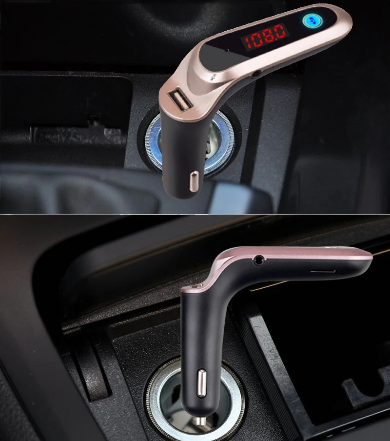 Комплект беспроводной связи bluetooth для автомобиля lcd Hands-Free fm-передатчик MP3 музыкальный плеер Поддержка USB TF карта для мобильных телефонов планшетов
