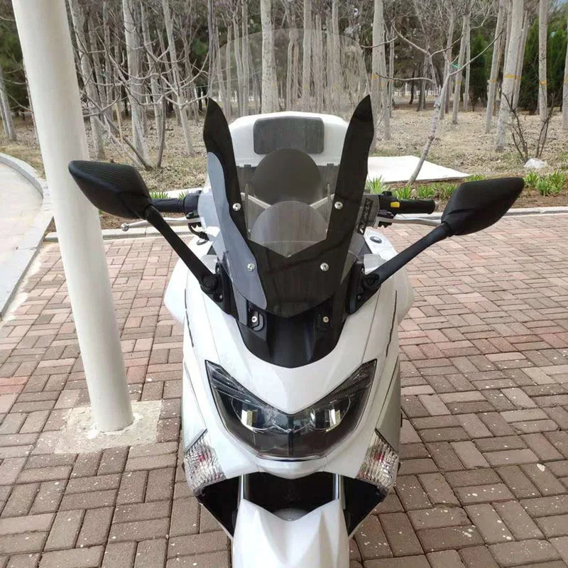 Для YAMAHA NMAX 155 NMAX 125 мотоциклетные зеркала заднего вида кронштейн для лобового стекла модифицированные аксессуары для мотоциклов