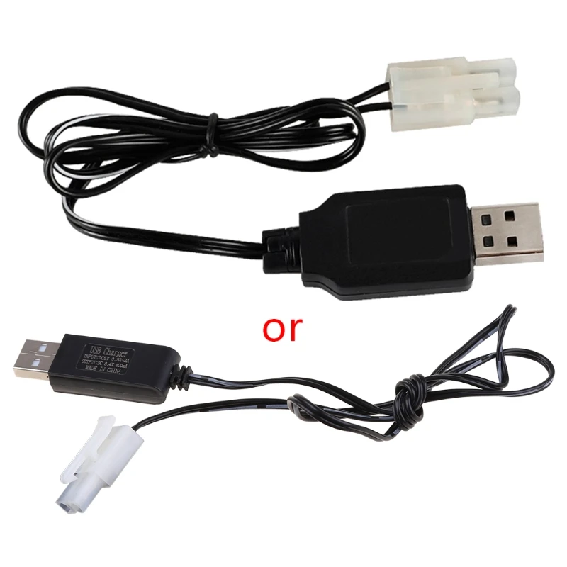 Y5GE Charging Cable Battery USB Charger Ni-Cd Ni-MH Batteries Pack KET-2P Plug Adapter 8.4V 250mA Output Toys Car charging cable usb charging cable