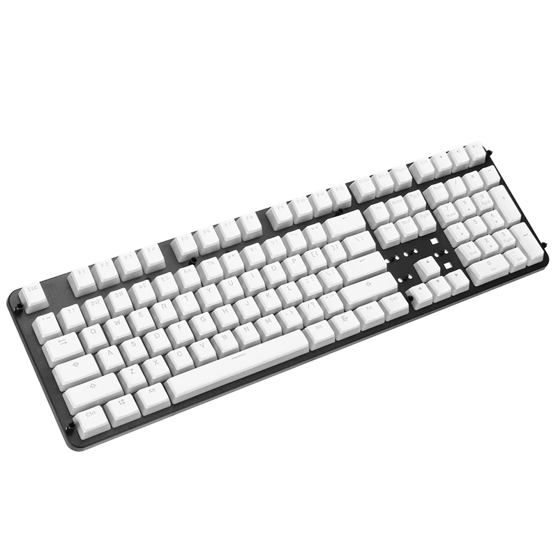 108 ключей Keycap набор PBT OEM профиль белый Pudding ransplucent Keycaps для механической игровой