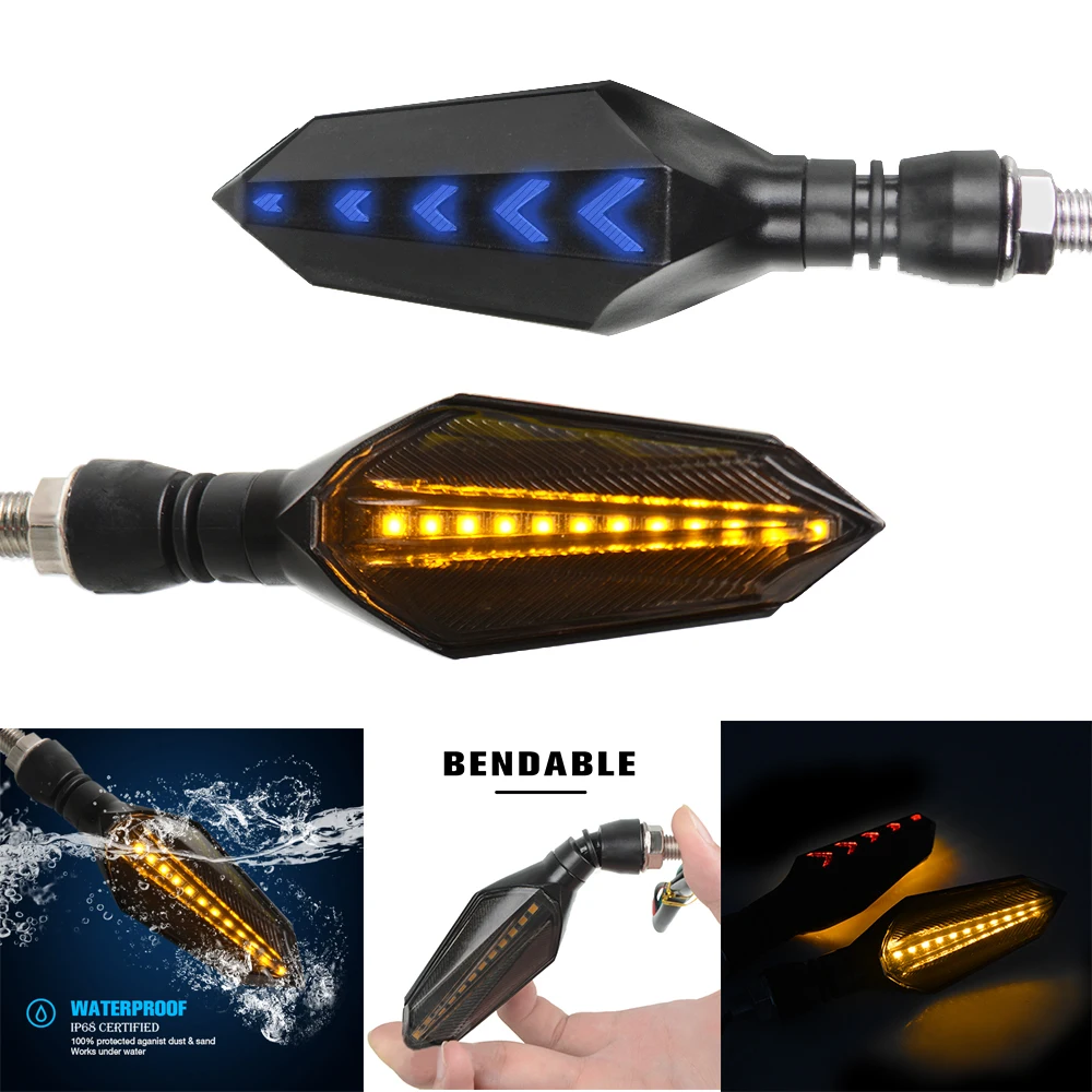 Для Yamaha FZ-07 MT07 2014-2018 Φ/FZ-09/SR MT-09 FZ-10 MT09 Tracer Univesal 12v мотоциклетный сигнал поворота |