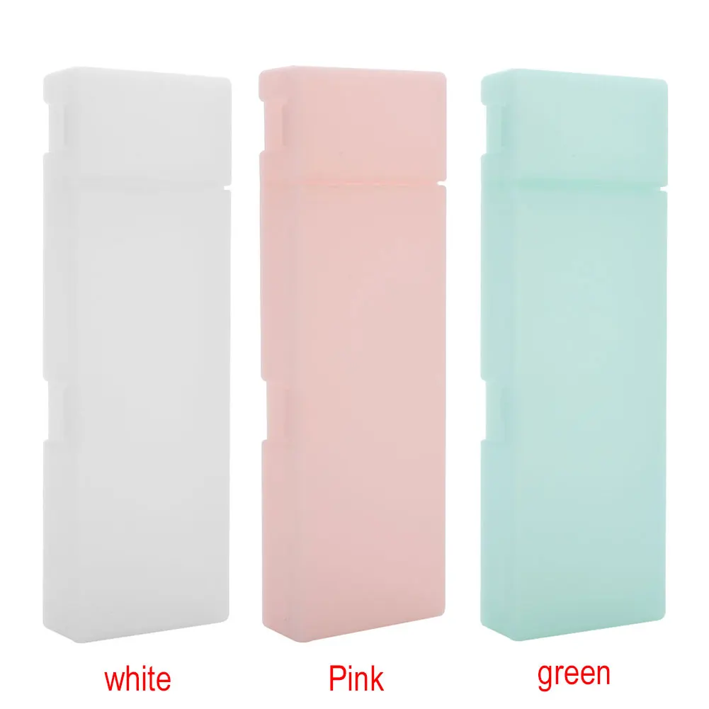 Pencil Case Pen Container Dull Polish PP Crafts Student Stationary Multifunctional Office Desktop Organizer Gift Durable