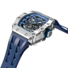 TSAR BOMBA Watch for Men Luxury Automatic Mens Watch 50M Waterproof Sapphire Tonneau Mechanical Wristwatch Relogio Masculino 2