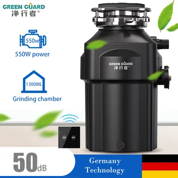 Food waste disposer 550W Wireless Switch 50db Food waste crusher High quality Food residue Garbage processor kitchen appliances new kitchen food garbage processor disposal crusher food waste disposer stainless steel grinder material kitchen sink appliance
