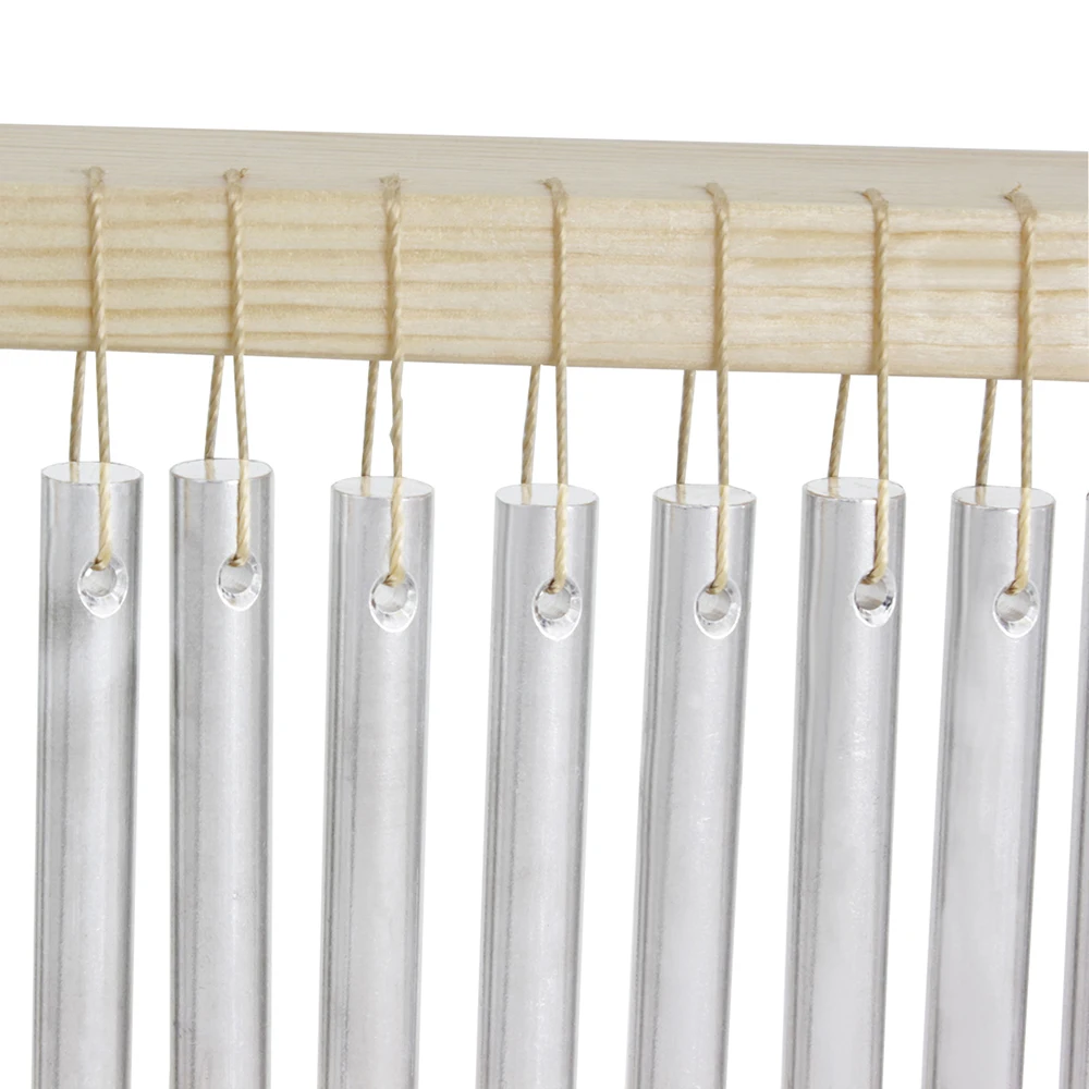 

20-Tone Table Top Bar Chimes 20 Bars Single-row Musical Percussion Instrument With Wood Stand Stick