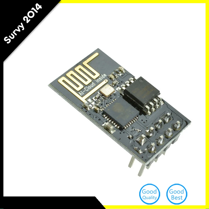 

2PCS ESP8266 ESP-01 WIFI wireless transceiver send and receive LWIP AP + STA diy electronics