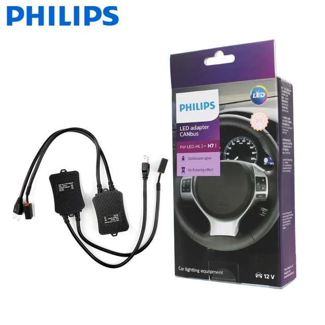 Philips LED Canbus H7 Adapter Auto Scheinwerfer Decoder Anti