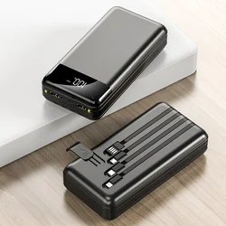 Power Bank de grande capacité, 80000mAh, batterie externe USB, chargeur de téléphone Portable, pour Samsung Xiaomi Iphone 
