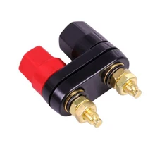 

1Pcs 4MM Banana Terminal Binding Post Plugs Connector Amplifier Banana Speaker Plug Jack