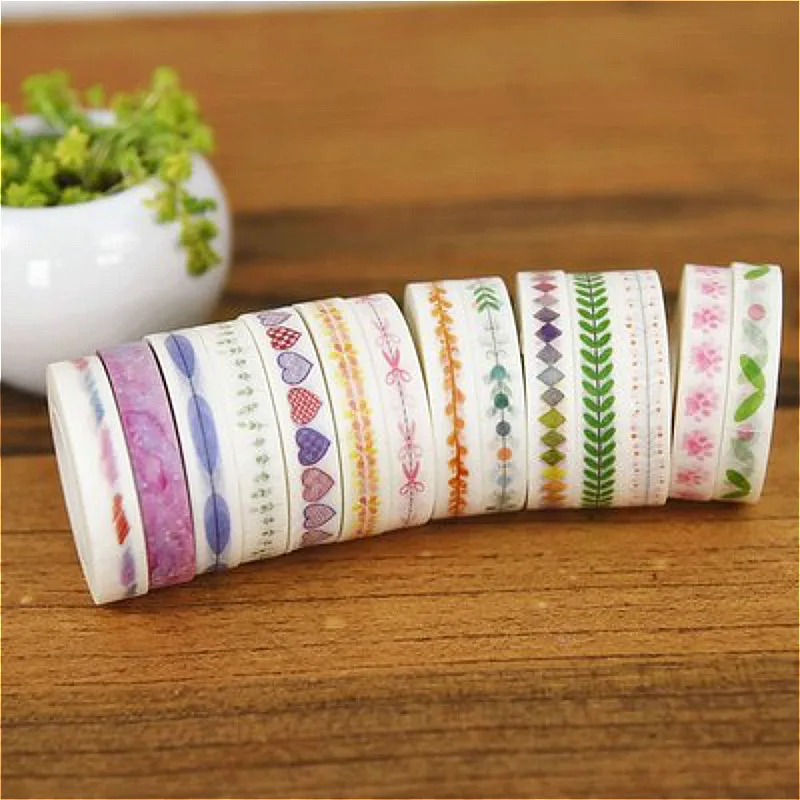 

A Reel of Lovely Washi Tape Scrapbooking DIY Label Gorgeous Pretty Creative Sticker Masking Tape School Office Supply