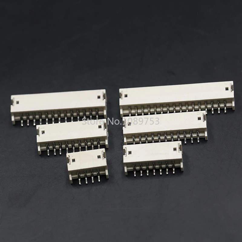 20 шт. ZH1.5MM горизонтальный SMD соединитель Клеммная розетка Mini Micro 1 5 мм ZH 2P 3P 4P 5P 6P 7P 8P
