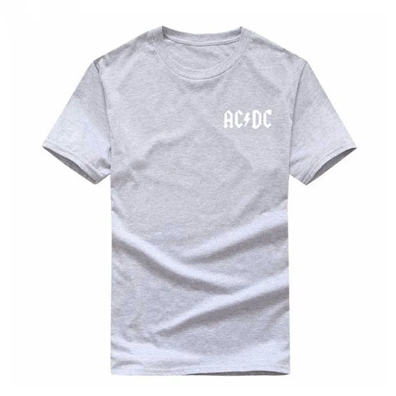 Camisetas Hombre AC/DC Группа рок футболка для мужчин s acdc Графические футболки принт о-образный вырез хип-хоп короткий рукав Повседневная футболка мужская одежда