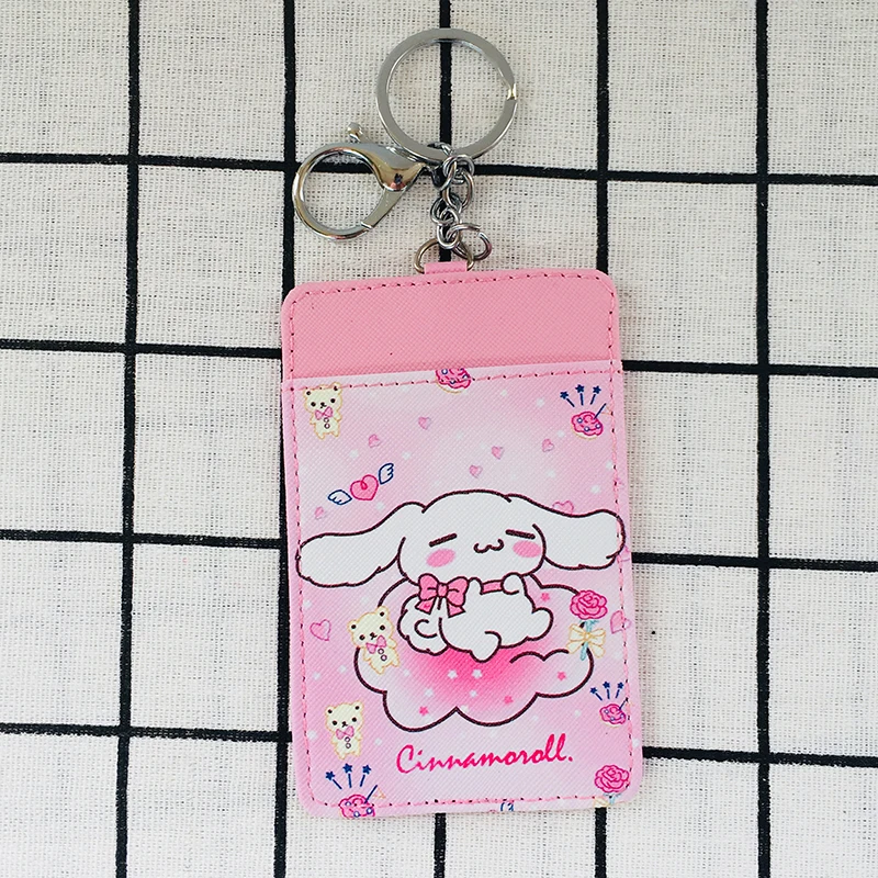 Крутой 1 шт. двухзвездный Cinnamoroll Единорог Модный Аниме держатель для карт PU мультфильм кредитные сумки монета автобус карты ключ девушки горячая новинка