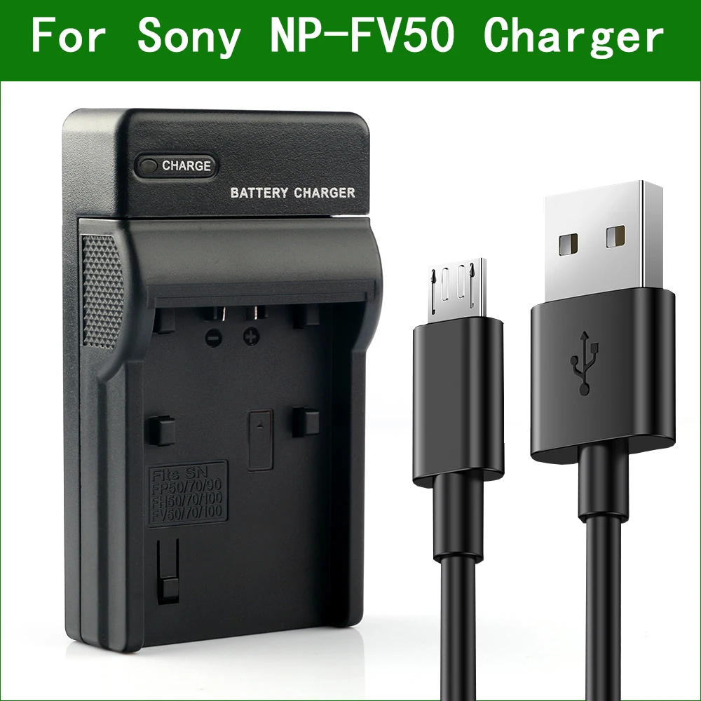 Ex-Pro Cámara Batería NP-FV50 NPFV 50 Para Sony FDR-AXP55