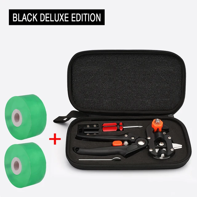 DTBD Garden Tools professional Farming Pruning Shears Grafting Scissor Fruit Tree Vaccination Secateurs Pruning Cutting Knife Set 7