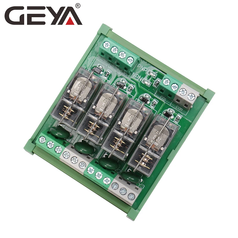 12VAC//DC Omron Relay Module 4 Channel 1NO1NC Relay SPDT Module Omron Relay PLC