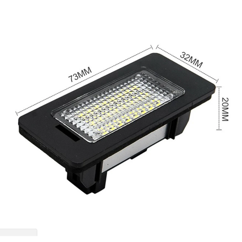 Car Light For BMW E60 E39 E61 E70 E71 E72 F10 F10N F18 F32 F33 F36 12V Car LED License Plate Lamp 6000K Xenon car accessorie 1PC license plate bracket license plate frame license plate holder