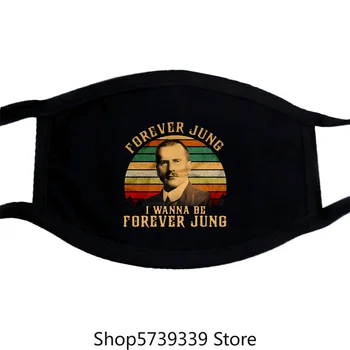 

Forever Jung I Wanna Be Forever Jung Carl Jung Vintage Version Masks Washable Reusable Mask with