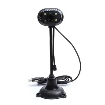 

360 Degree Rotary USB Web Camera High Definition Webcam with Microphone for Computer PC Laptop Desktop Camera