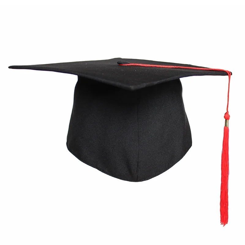 Школьная выпускная вечерние шапка с кисточками девичника Mortarboard учебный Университет доктор шляпа мастер