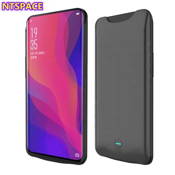 

6800mAh Extended Phone Battery Power Case For OPPO Find X Backup Battery Power Charger For oppo find x Portable Power Bank Case