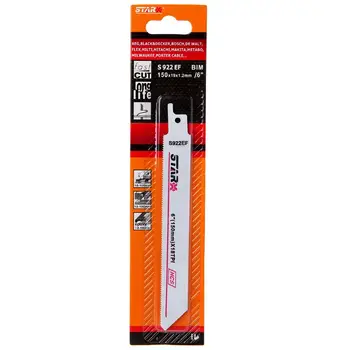 

2020 New High Carbon Steel S922EF 150mm 6" Reciprocating Saw Blade Effective For Cutting Wood Woodworking