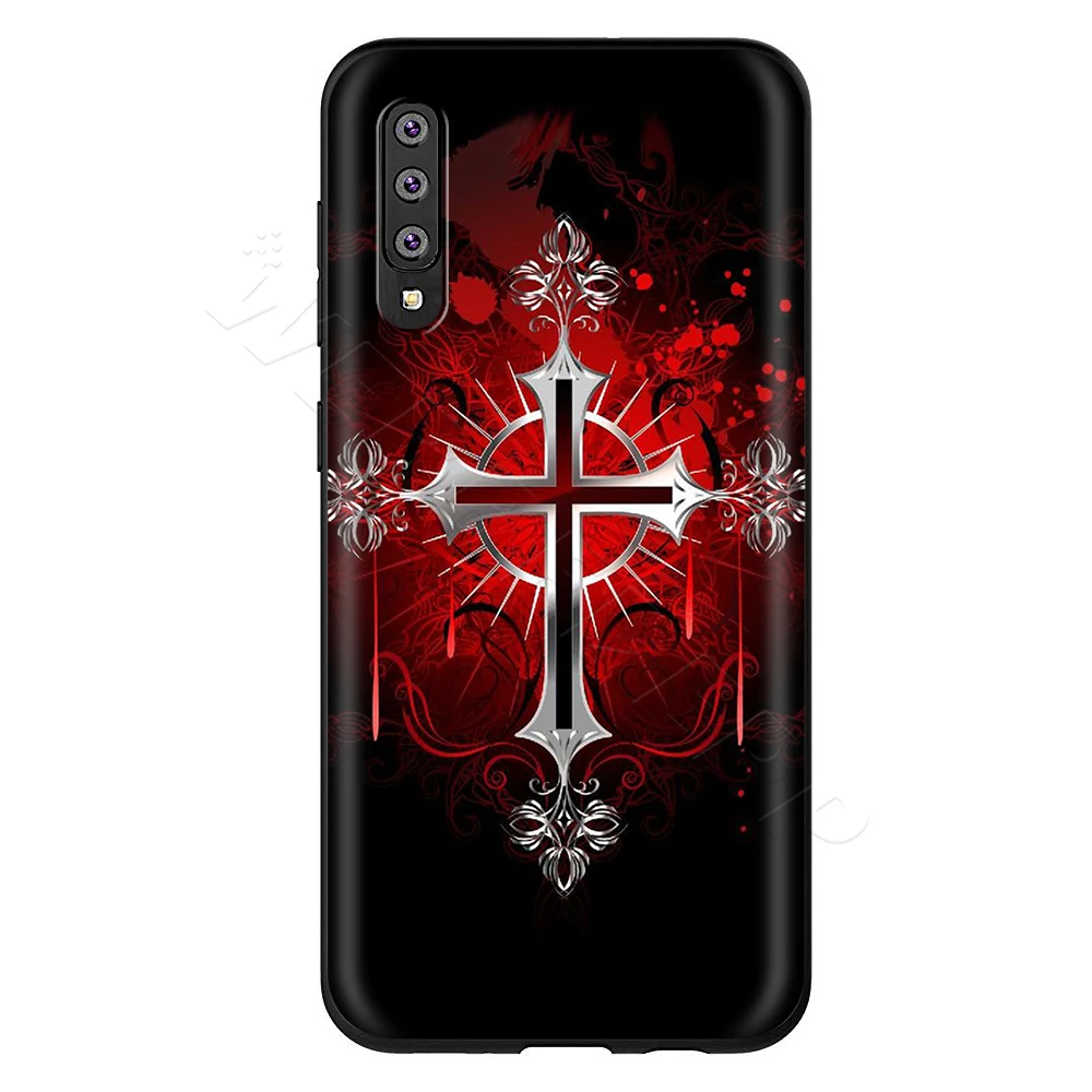 10 Webbedepp Иисус крест чехол для samsung Galaxy S7 S8 S9 S10 Edge Plus Note 10 8 9 A10 A20 A30 A40 A50 A60 A70 - Цвет: 10