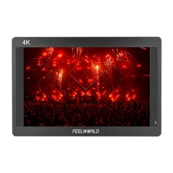 

Feelworld FH7 7 Inch IPS LCD 1920 x 1200 Full HD On-Camera Monitor Display Support 4K HD Input Output 1200:1 Contrast 450Cd/Squa