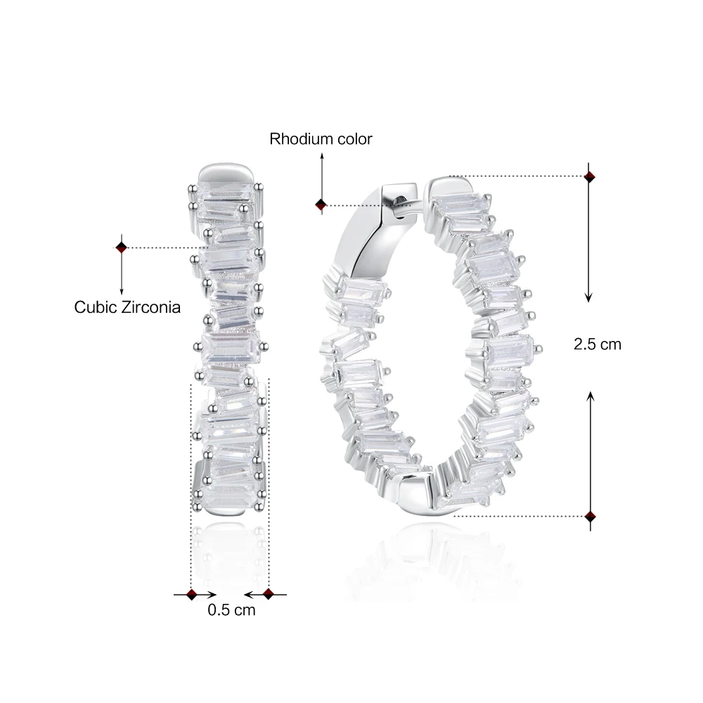 925 silver circle earrings (1)