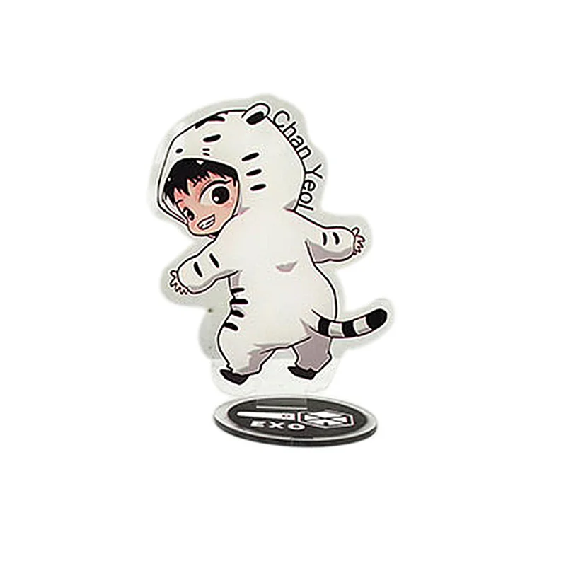 14 см Kawaii корейские Фигурки игрушек ПВХ Мультяшные модные действия акриловая
