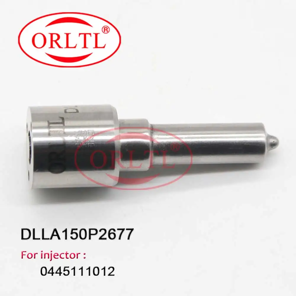 

Дизельная Форсунка DLLA150P2677, детали форсунки с общей топливной магистралью DLLA150P2677, черный игольчатый распылитель 0433172677 для CHAOCHAI 0445111012