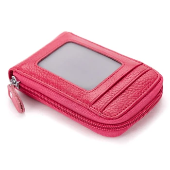 

Black PU Leather Card Holder Wallets High Quality Female Credit Card Holders Women Pillow Organizer Purse